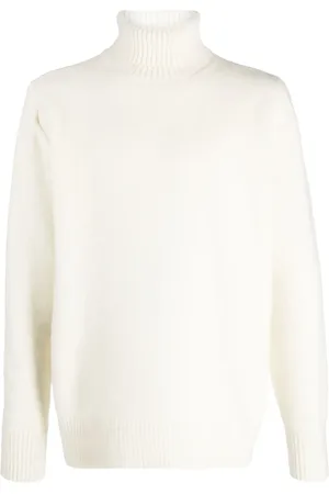 OAMC Intarsia-knit logo wool jumper