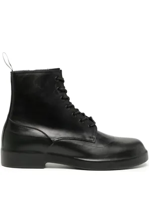 Takahiromiyashita The Soloist Lace-up ankle-length leather boots