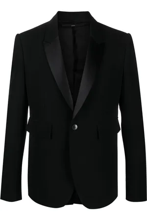 SAPIO Single-breasted cotton-wool blazer