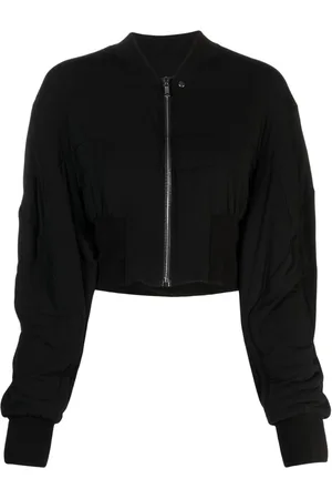 Rick Owens Cropped padded bomber jacket