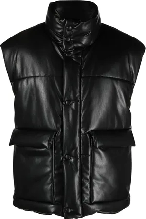 Nanushka Jovan faux-leather quilted gilet