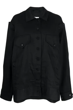 MELITTA BAUMEISTER Detachable-sleeve denim jacket
