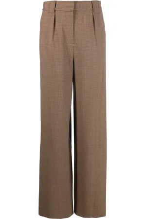 Simkhai Check-print tailored trousers