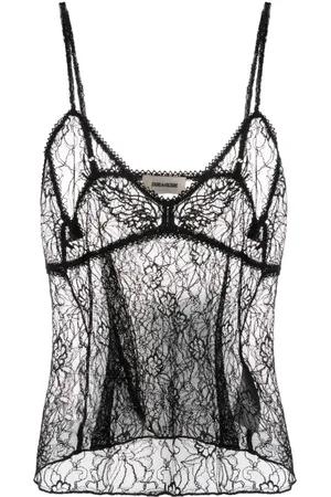 Zadig & Voltaire Lyzig sheer lace top