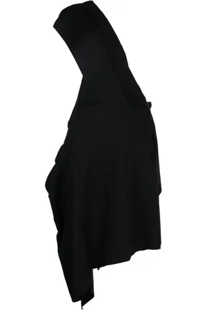 YOHJI YAMAMOTO Asymmetric-design cotton dress
