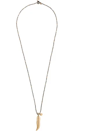 M. COHEN 24kt pendant necklace