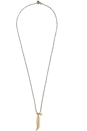 M. COHEN 24kt pendant necklace