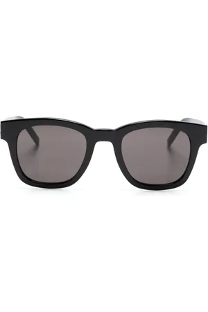 Saint Laurent YSL-plaque square-frame sunglasses