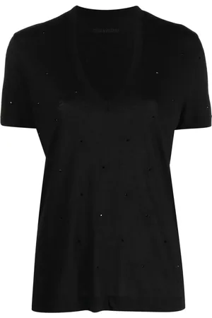 Zadig & Voltaire Wassa rhinestone-embellished T-shirt