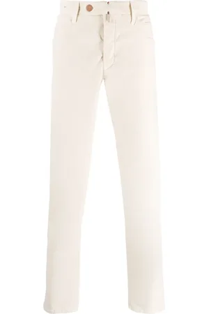 Incotex Cotton slim-cut trousers