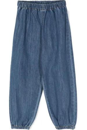 KNOT Lucy elasticated-waistband jeans