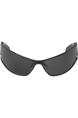OFF-WHITE Luna oversized sunglasses