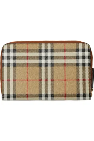 Burberry Vintage Check-pattern bi-fold wallet