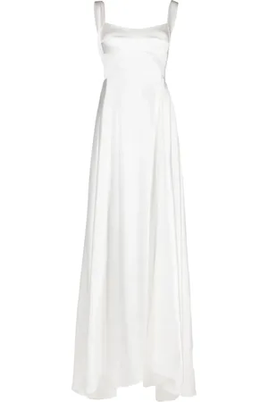 Atu Body Couture V-back satin gown