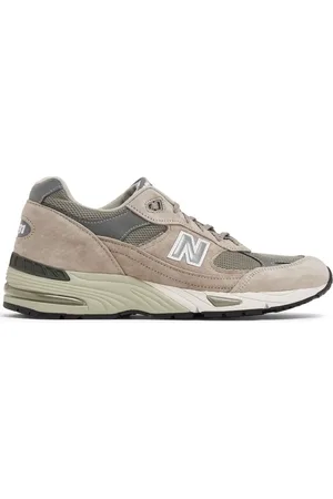 New Balance 991v1 logo-patch sneakers