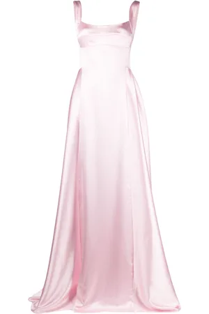 Atu Body Couture V-back satin gown