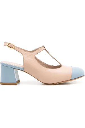 Sarah Chofakian Magie 45mm two-tone pumps
