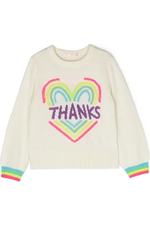 Billieblush Thanks intarsia jumper