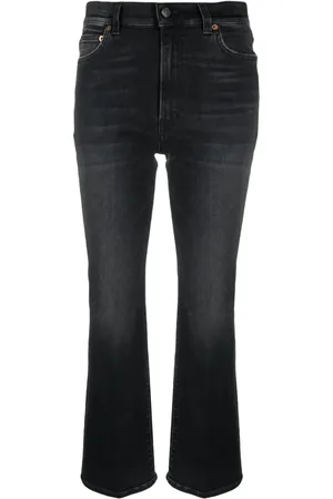 haikure Mid-rise flared jeans