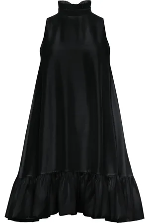 Azeeza Alcott ruffled silk minidress