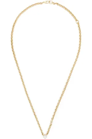 Lizzie Mandler 18kt yellow diamond chain necklace