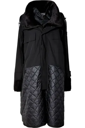 JUNYA WATANABE Quilted hooded parka coat