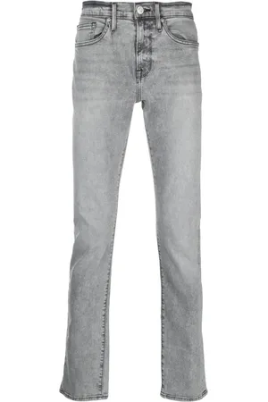 Frame Low-rise skinny jeans