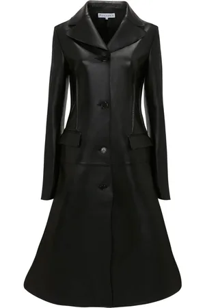 J.W.Anderson Single-breasted leather coat