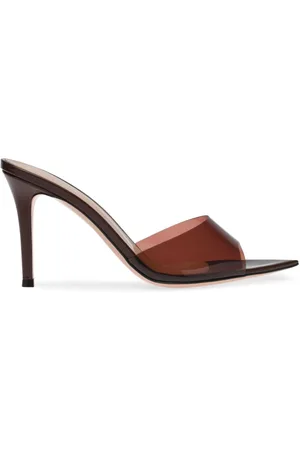 Gianvito Rossi Elle 85mm point-toe mules