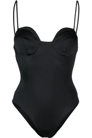 Noire Swimwear Round-neck swimsuit