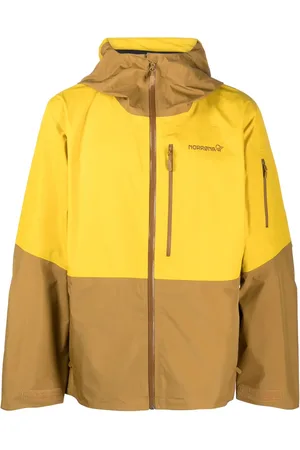 NORRØNA Lofoten logo-embroidered jacket