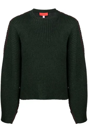 ECKHAUS LATTA Ash crew-neck jumper
