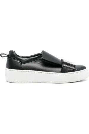 Sergio Rossi SR1 Paris leather sneakers
