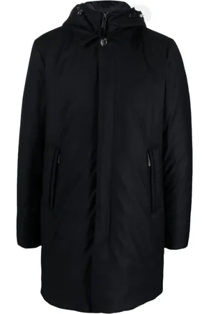 Woolrich Concealed-fastening hooded parka