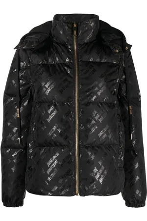 Roberto Cavalli Logo-print puffer jacket