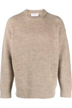 Marine Serre Ribbed-knit wool jumper