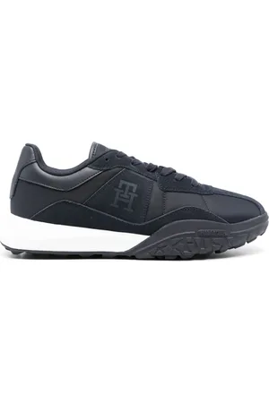 Tommy Hilfiger Logo-print leather sneakers