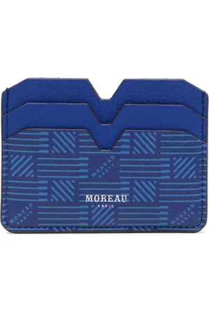 MOREAU Monogram-print leather cardholder