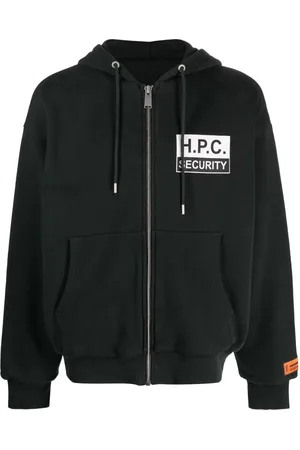 Heron Preston H.P.C Security Tape cotton hoodie