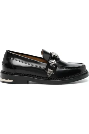 TOGA PULLA Round-toe leather loafers