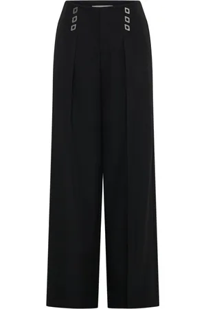 DION LEE Diamond-stud tailored trousers