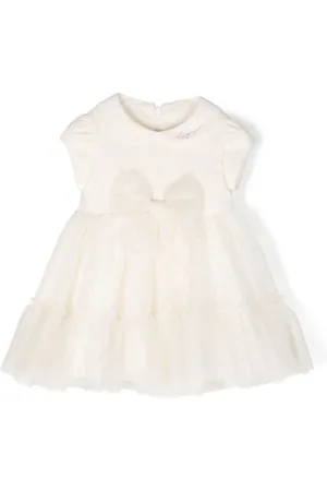 Lapin House Bow-detail flared dress