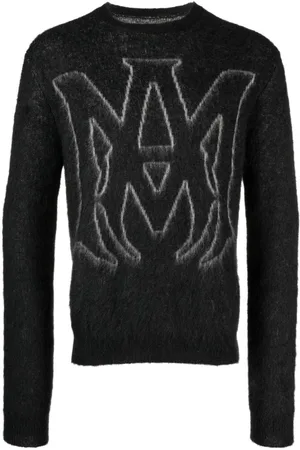 AMIRI Logo-print crew-neck jumper