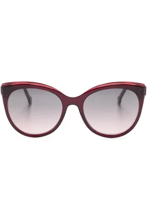 Carolina Herrera Two-tone cat-eye frame sunglasses