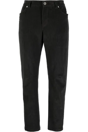 Brunello Cucinelli Ribbed cotton pants
