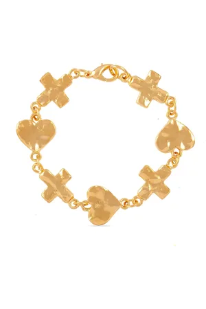 Susan Caplan 1990 pre-owned Rediscovered charm-detail bracelet