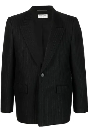 Saint Laurent Single-breasted pinstripe blazer