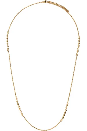 Saint Laurent Contrast-chain necklace