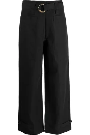 ULLA JOHNSON Sabina high-waist straight trousers