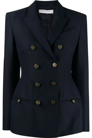 Serafini Peak-lapels double-breasted blazer